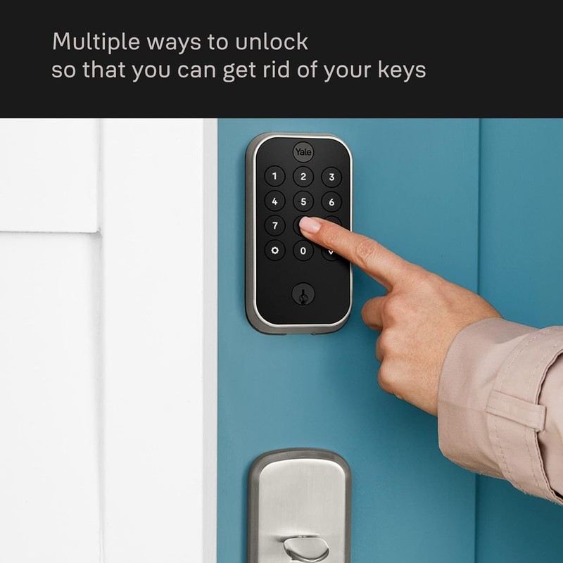 Wi-Fi Connected Assure Lock 2 Deadbolt - Keypad Access & Auto Lock - Black gallery