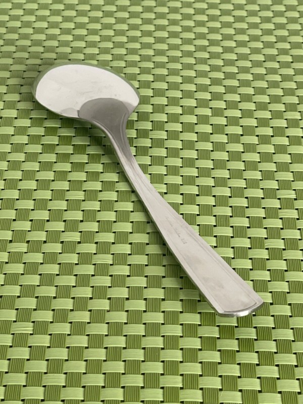 Providence PLAZA Stainless Solid Serving Spoon Tradition Glossy USA Flatware gallery