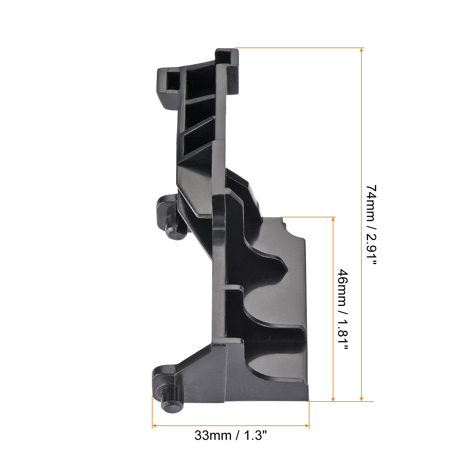 Microwave Door Hook Latch Replacement Part 74mmx46mmx33mm gallery