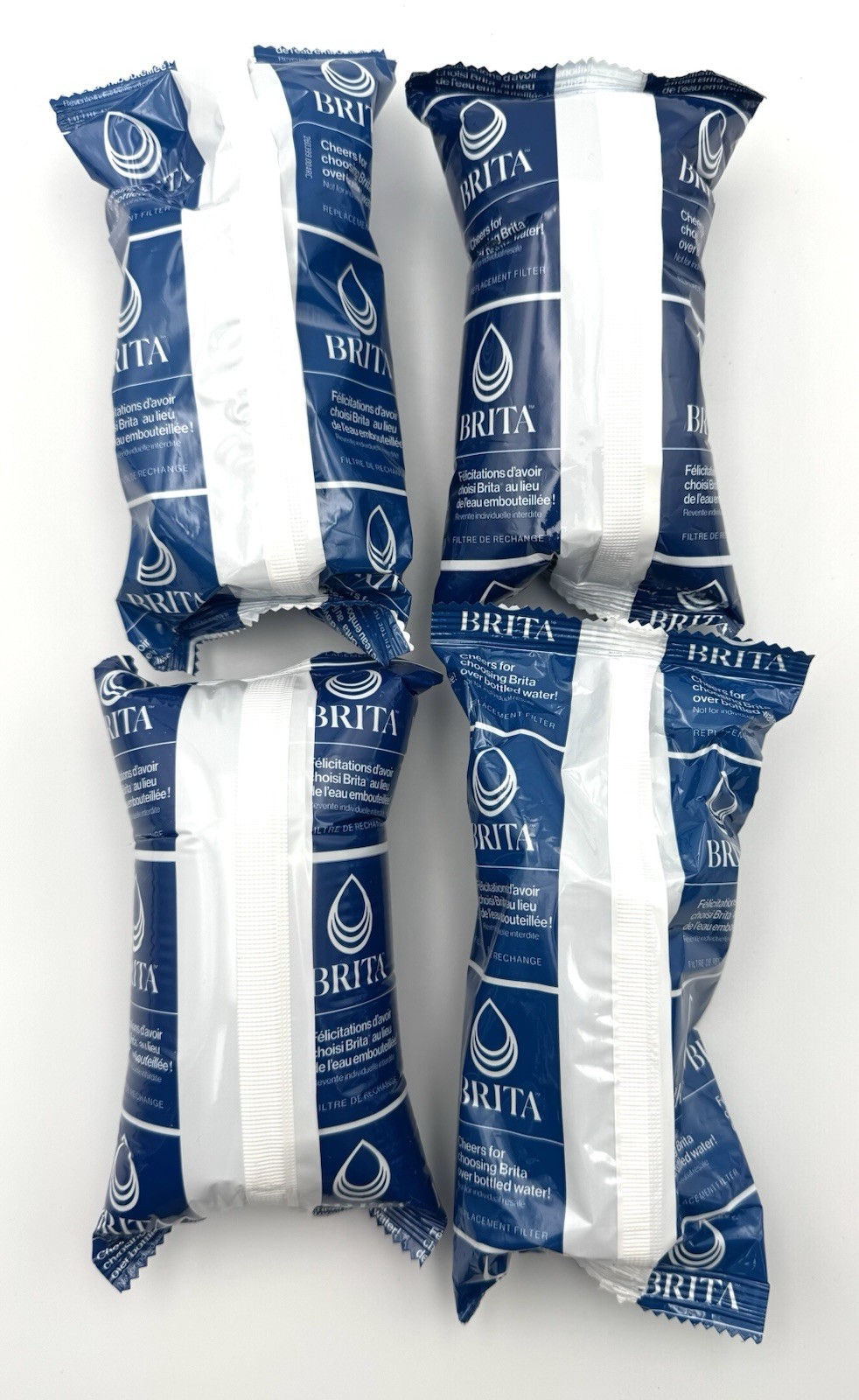 Brita Elite Replacement Water Filter for Pitchers & Dispensers - 4 Total -No Box gallery