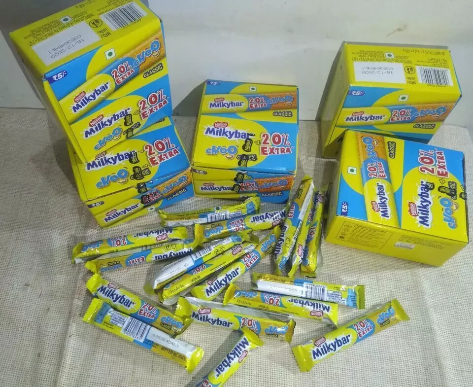 Milkybar Choo, Classic (Original), Nestle, 28 bars (each 10 grams)- 1 box gallery