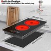 Karinear Induction Cooktop 2 Burners | 3000W 12" Built-in with Flex Zones 240v gallery
