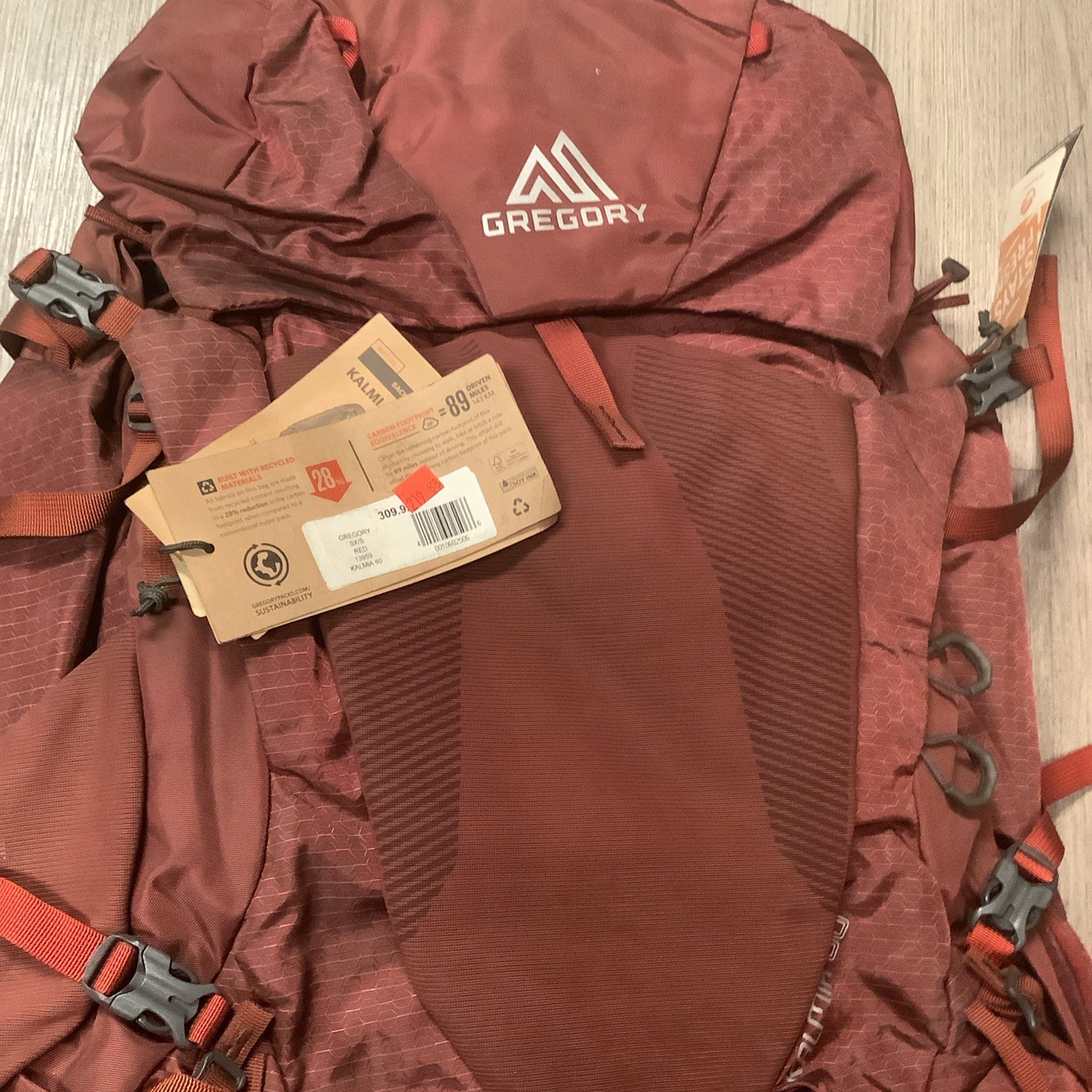 Gregory Woman’s Hiking Backpack Maroon/Red 3