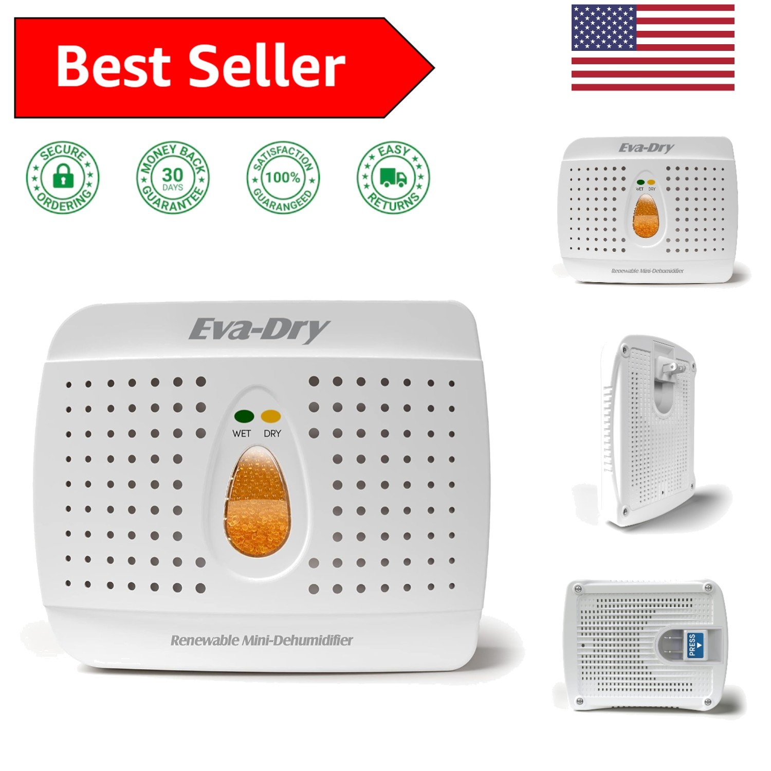 Renewable Mini Dehumidifier - Child and Pet Safe, Efficient Moisture Control gallery