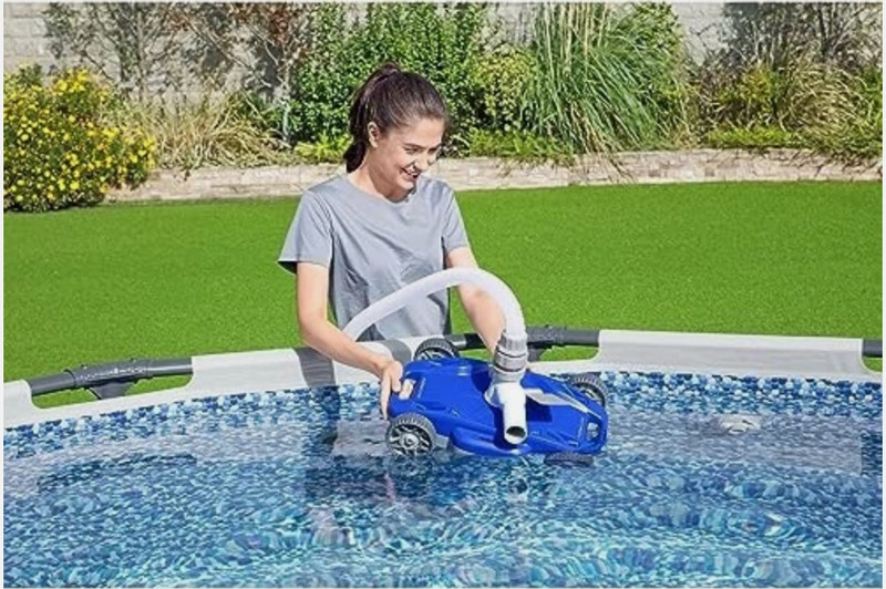 Bestway FlowClear AquaDrift Automatic Above Ground Swimming Pool Vacuum Cleaner gallery
