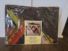 Bright Colorful Table Runner Autumn Fall Colors Modern Russo 14″x72″ Pier 1