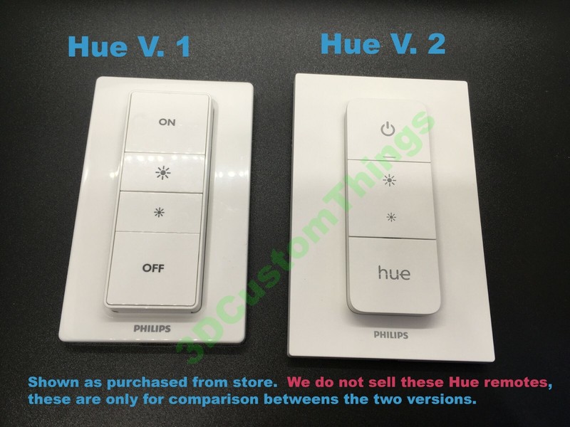 for Philips Hue - Dimmer Switch Multiple GANG Cover Wall Plate gallery