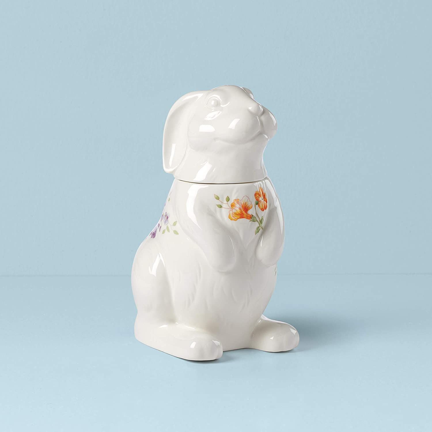 Lenox 893454 Butterfly Meadow Bunny Cookie Jar Multicolor gallery