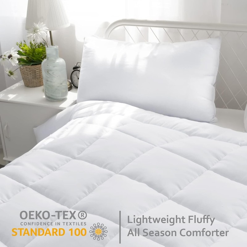 Down Alternative Comforter Duvet Insert Queen Size White, Queen Size Blanket gallery
