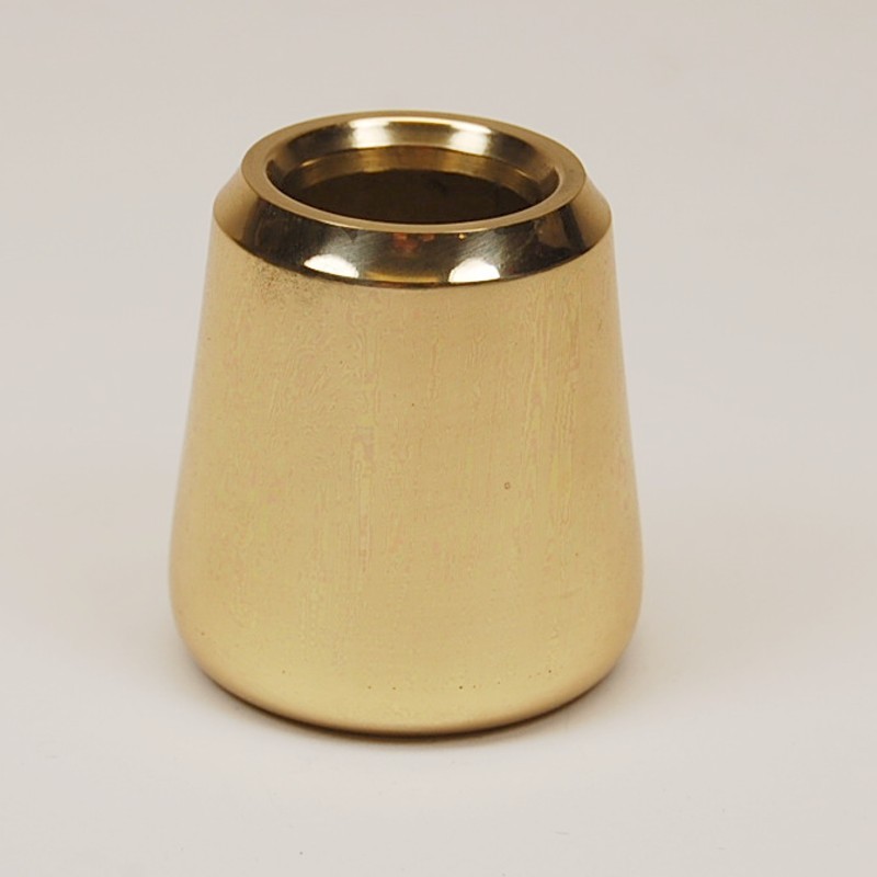 Brass CANDLE FOLLOWERS- Multiple sizes & quantities. WAX SAVER, TOPPERS, BURNERS gallery