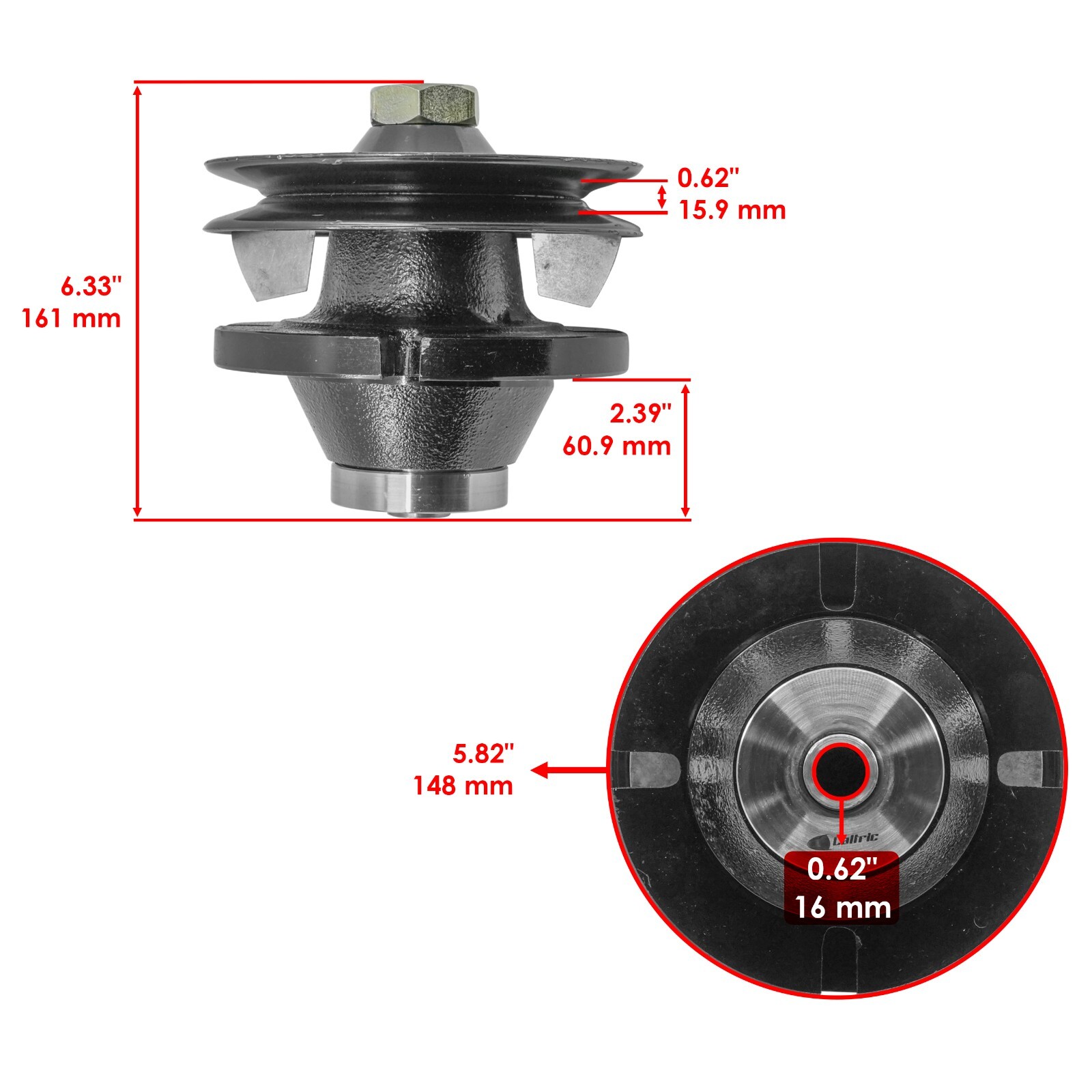 Celox AM120965 AM107706 Mower Deck Spindle Housing for John Deere gallery