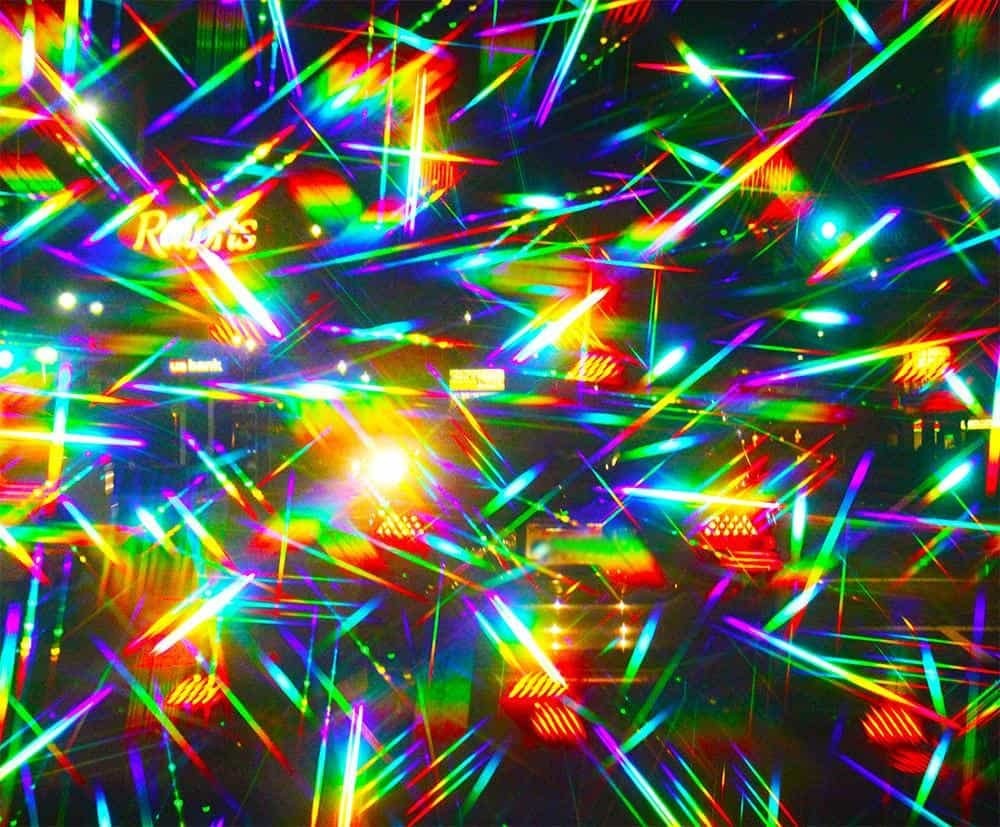 Diffraction Grating Sheet 13,500 Lines/in [6" x 5ft Roll] gallery