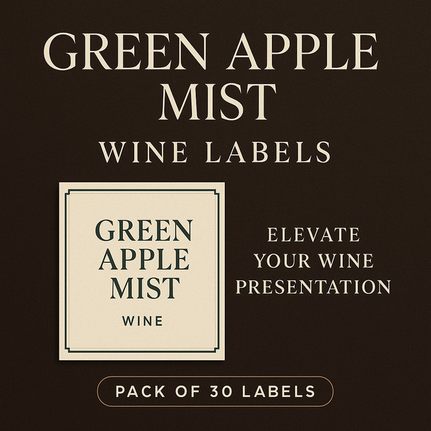 LD Carlson Green Apple Mist Wine Labels gallery