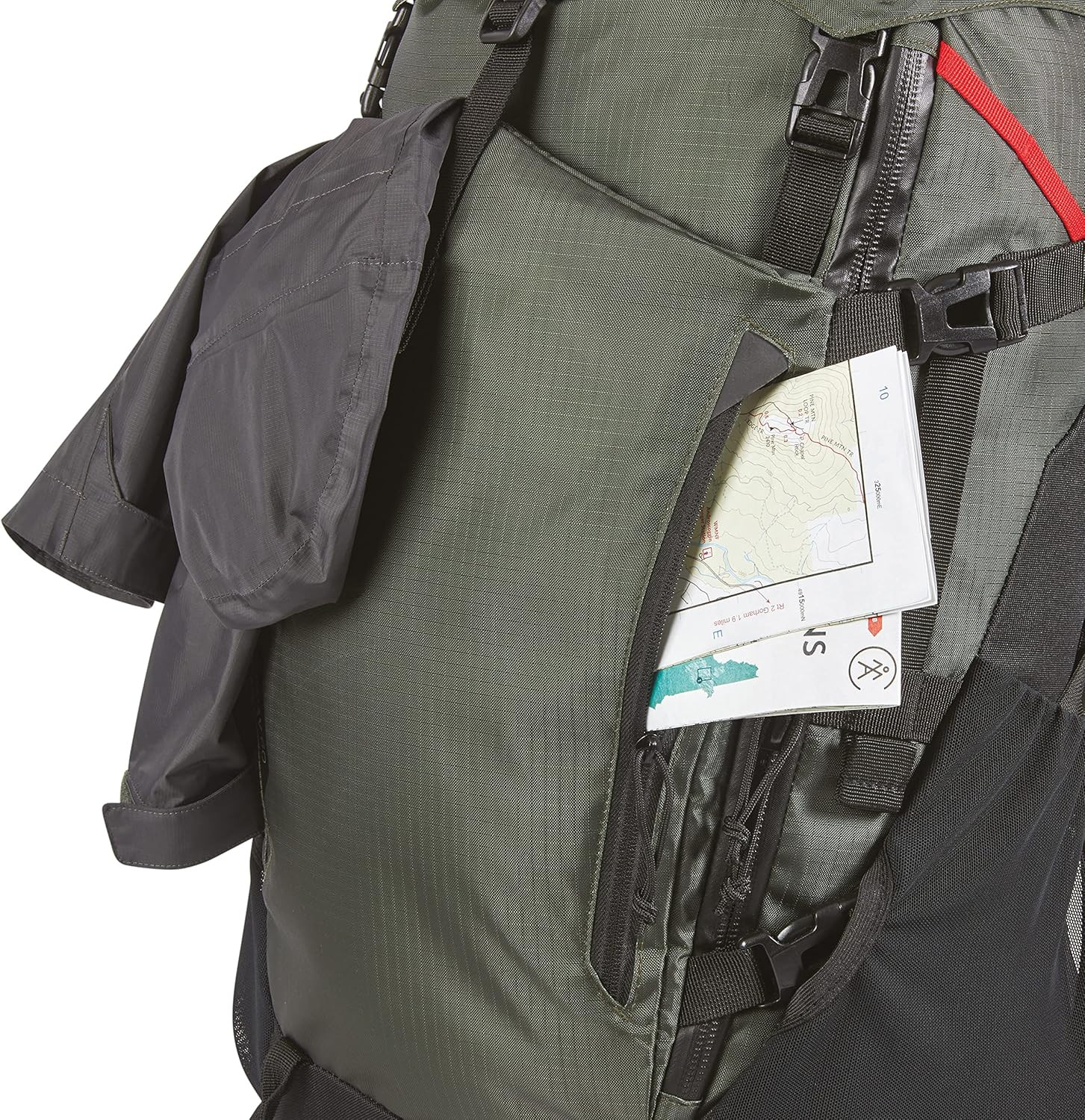 Pathway 2.0 75L Backpack in Forest Green/Black 5