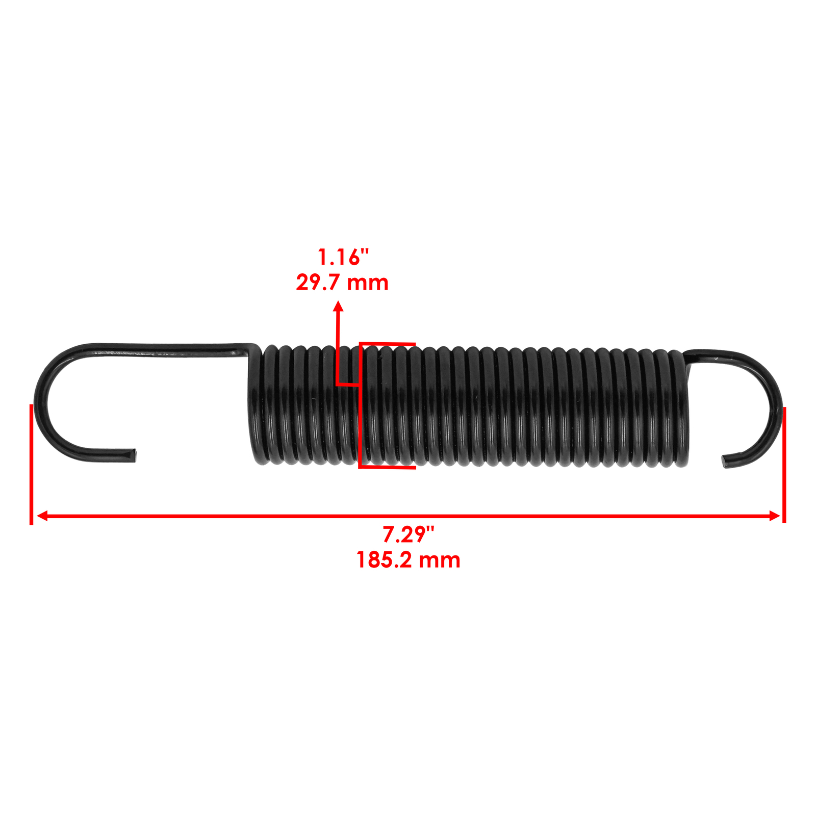 TCU20773 Extension Spring For John Deere 647 647A 657 657A 667 667A 717 717E 727 gallery