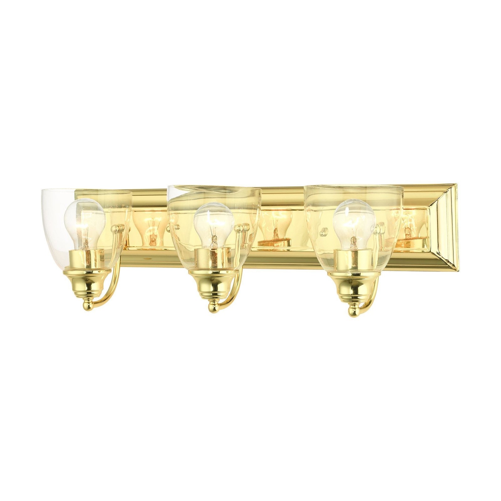 Birmingham - 3 Light Bath Vanity in New Traditional Style - 24 Inches wide by 7 gallery
