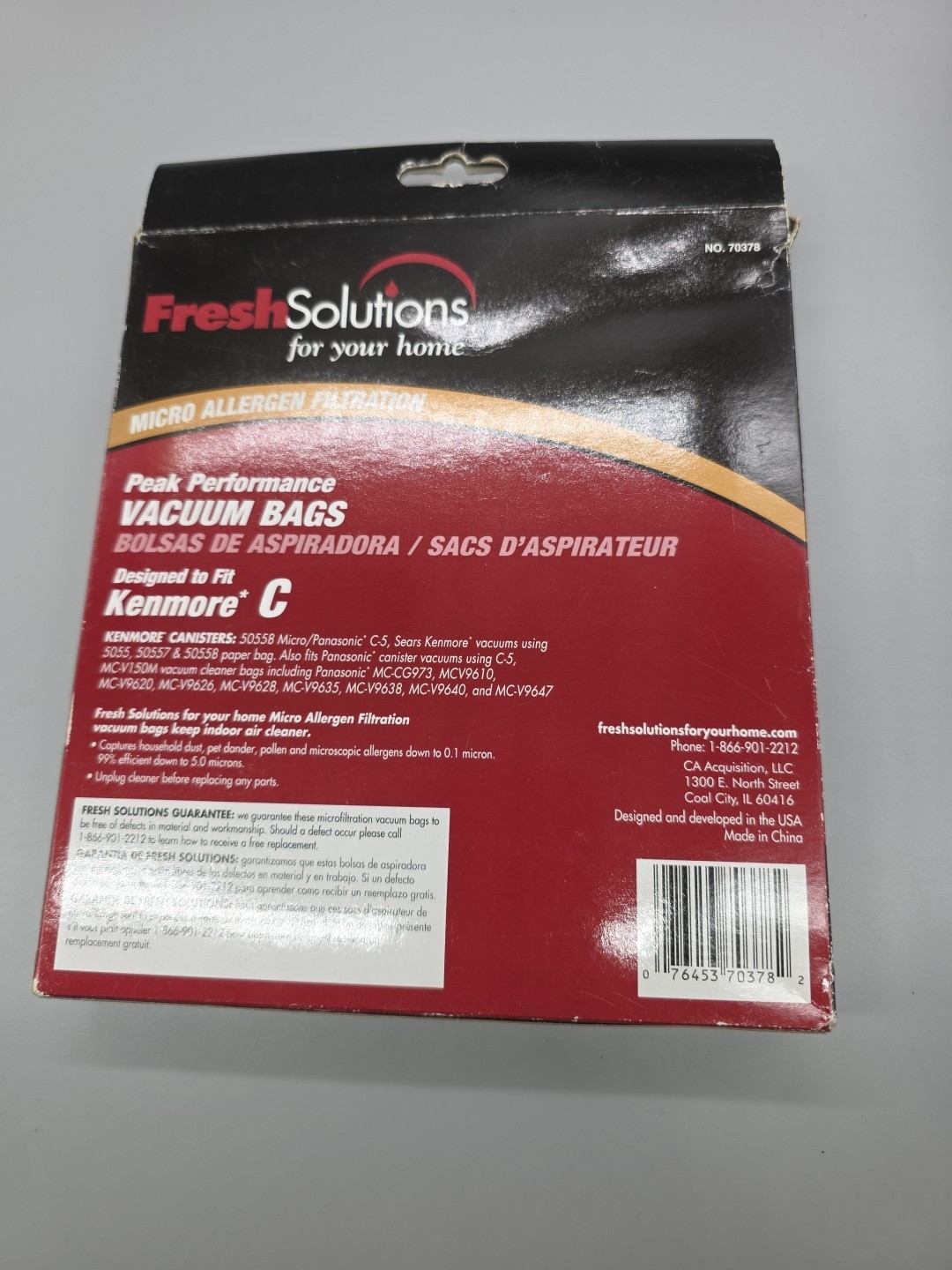 Fresh Solutions Vacuum Bags Kenmore Style C Canisters gallery