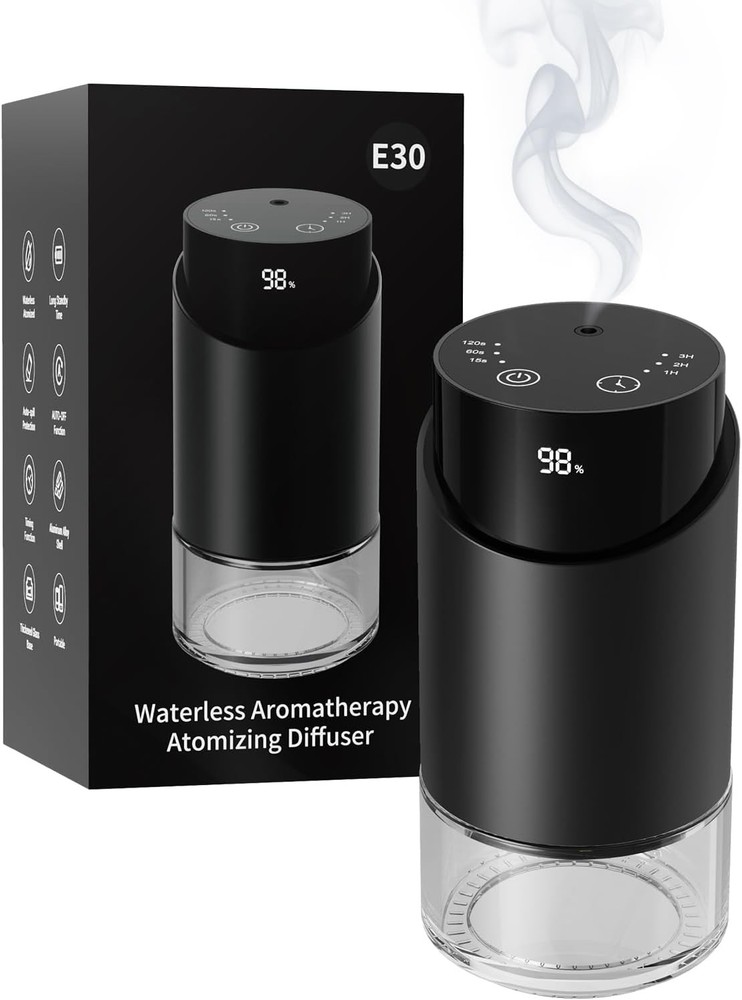 Waterless Essential Oil Diffuser Aromatherapy Scent Diffusers for Home Large