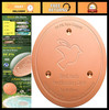 Pure Copper Bird Bath Cleaning Disk - 0.6mm Reinforced, All-Season Water Safe gallery