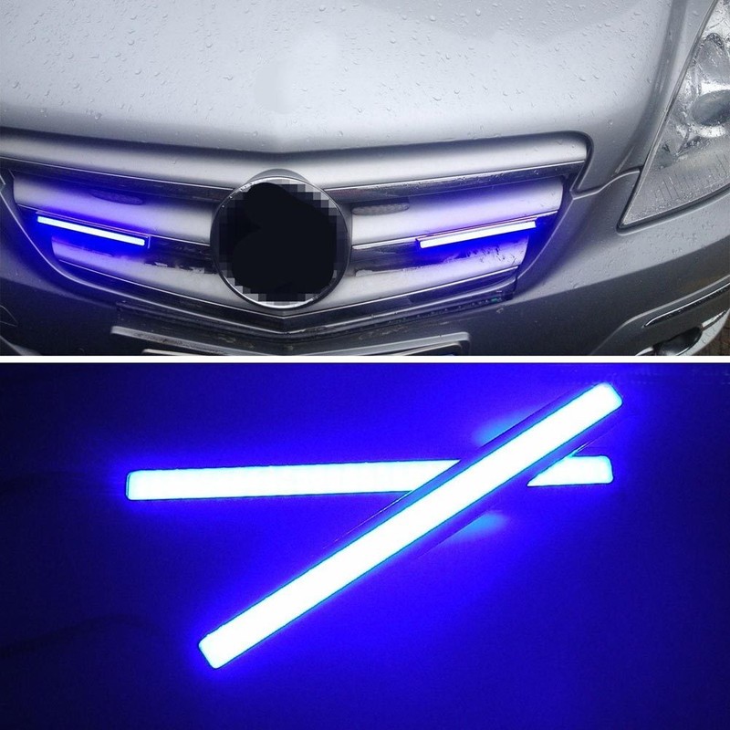 2pcs 17CM Universal COB LED Strip Car Daytime Running Fog Lamp DRL Driving Strip gallery