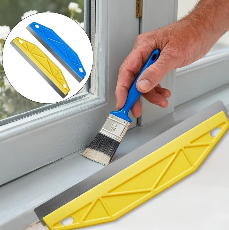 12in Paint Shield Trim Guard Edging Tool with Handle for Precise Painting gallery