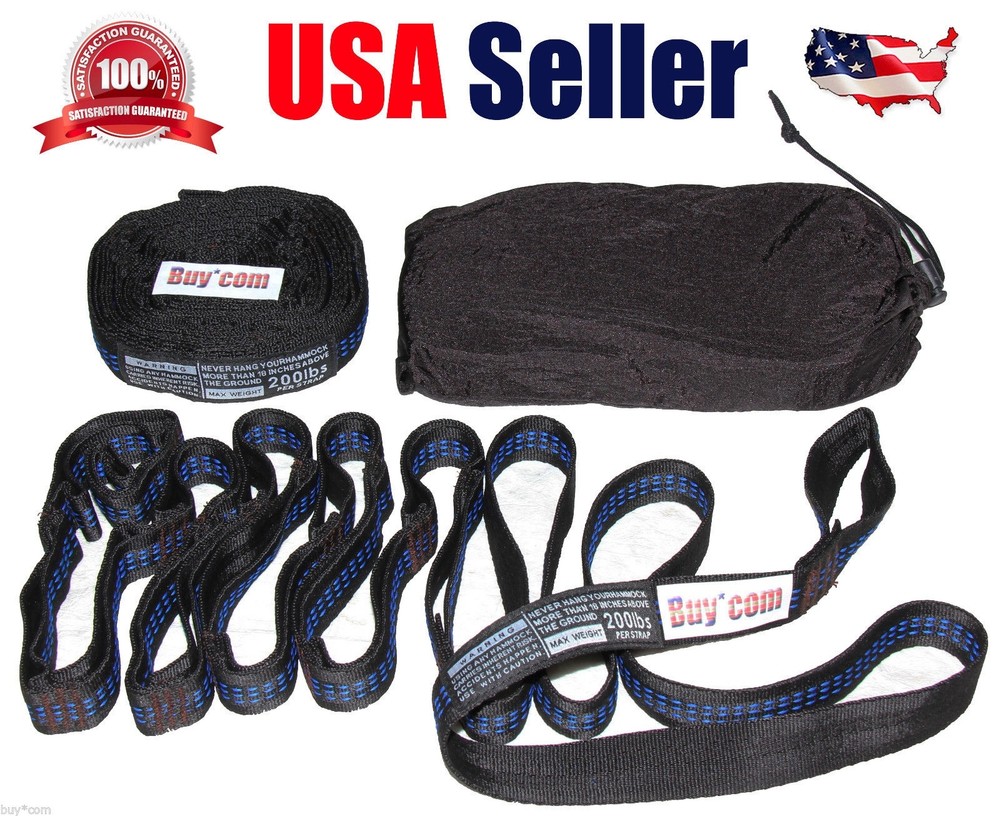 Ultimate adjustable Tree Hanging Atlas Straps Suspension System for ENO Hammock