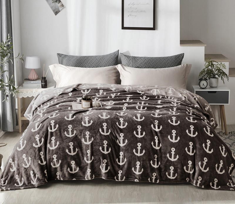 Solid Microplush Fleece Blanket Lightweight Ultra Soft King Queen Throw All Size gallery