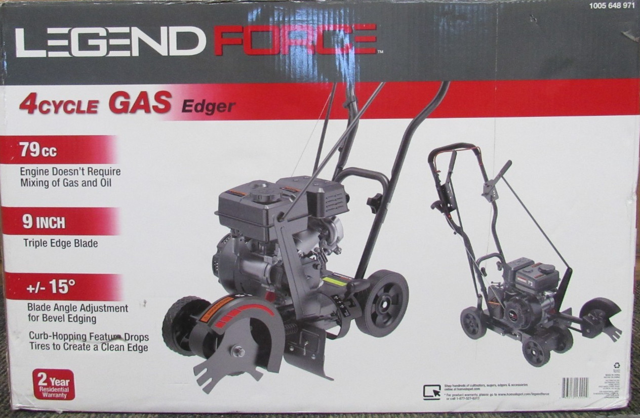 Legend Force 9 in. 79 cc Gas Powered 4-Stroke Walk Behind Landscape Edger gallery