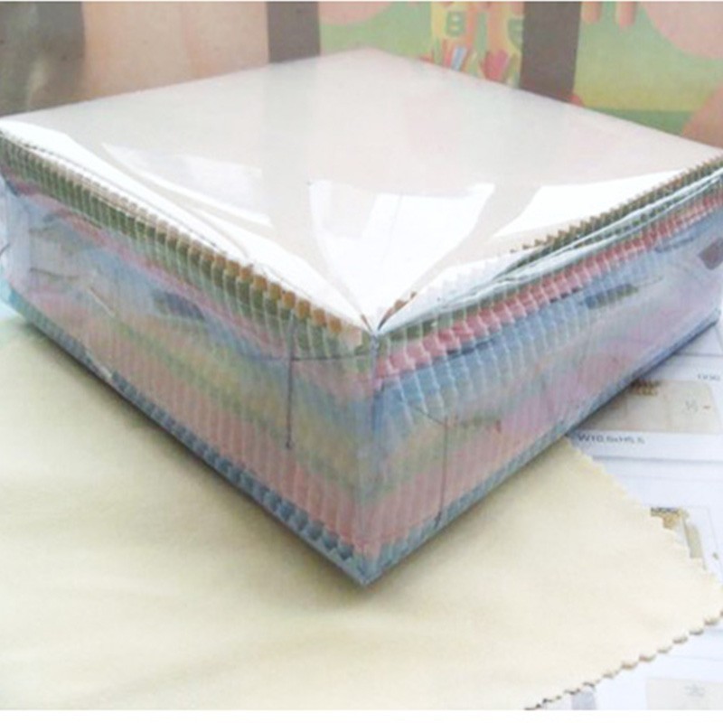 100pcs Microfiber Glasses Cleaning Cloth Wipe Glasses Lenses Clean Dust 5"×5" gallery