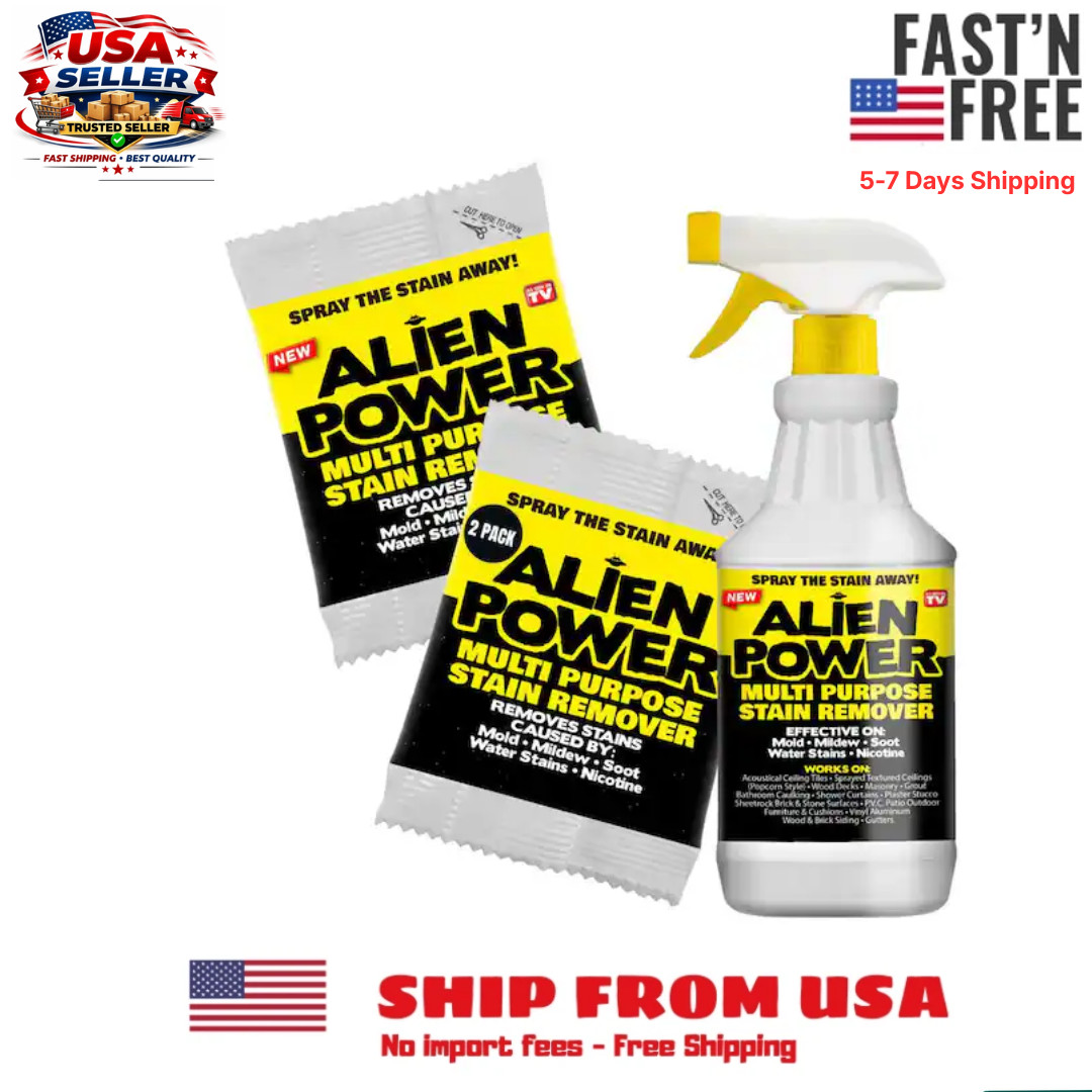 2 Pack Alien Power 24 oz. Super Concentrated Stain Remover & All-Purpose Cleaner gallery