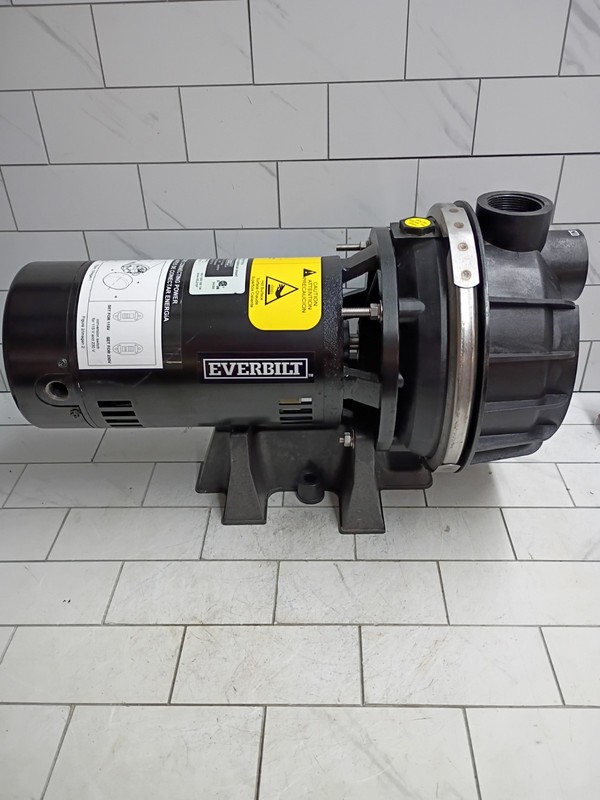 Everbilt Lawn Irrigation Pump Plastic 1.5HP HDLS15P USED gallery