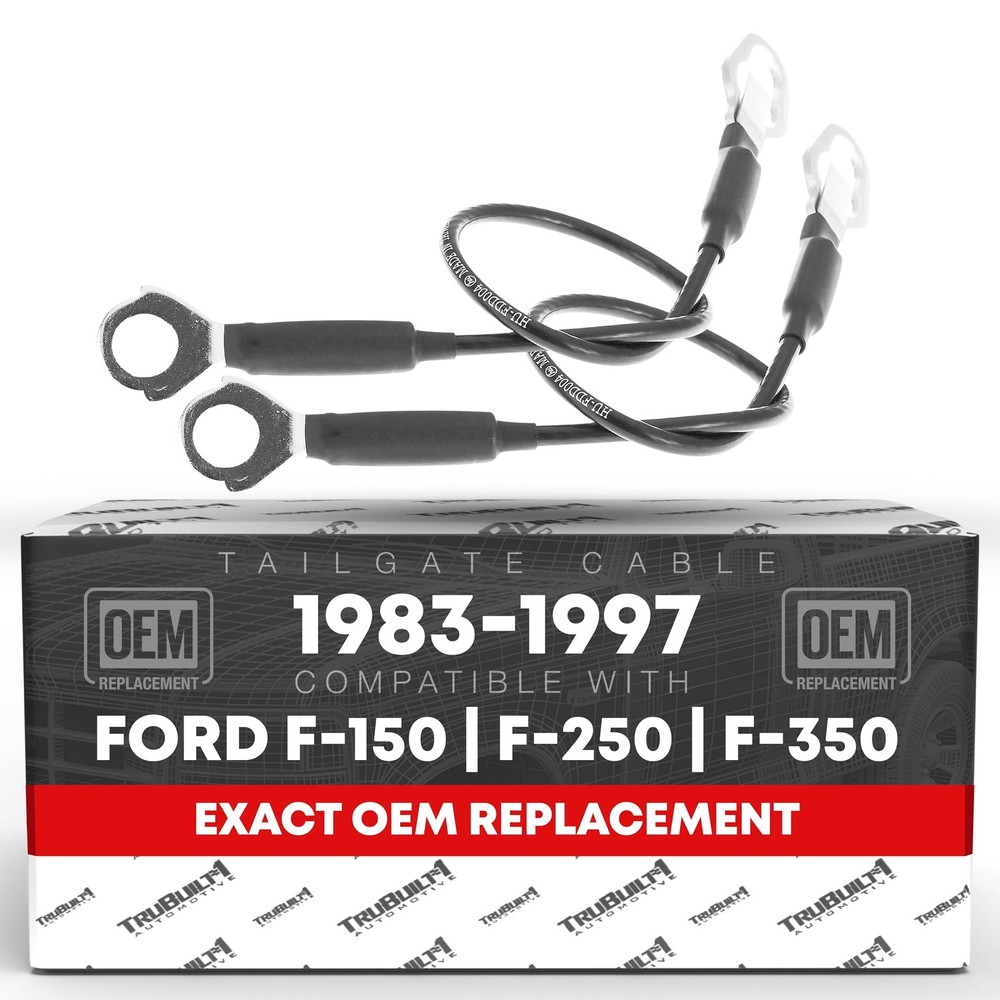 Tailgate Cable Set, Left & Right for Ford F-150, F-250, F-250 HD, F-350