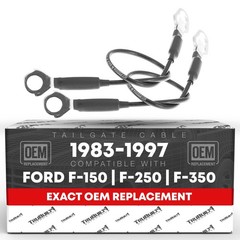 Tailgate Cable Set, Left & Right for Ford F-150, F-250, F-250 HD, F-350
