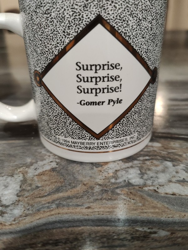 Andy Griffith Show Ceramic Coffee Mug 1994 Mayberry Cracker Barrel With Box gallery