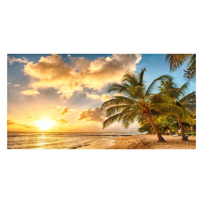 Print Poster Landscape Sunset Beach Sea Seascape Canvas Painting Canvas Wall Art gallery