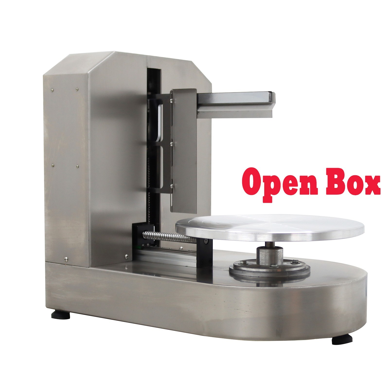 Open Box! Auto Cake Cream Coating Smearing Machine for 4-12in Cream Applicator gallery