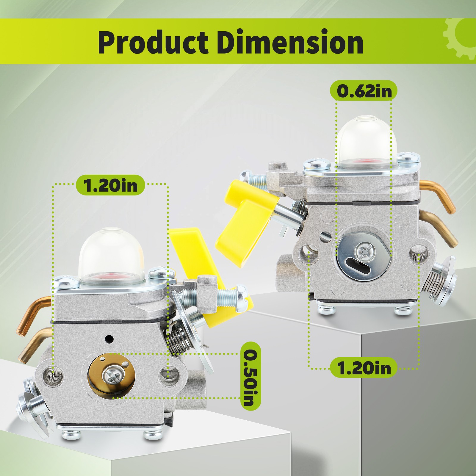 Carburetor For Ryobi CS26 SS26 26cc Pipe Strings Trimmer 308054043 Air Filter gallery