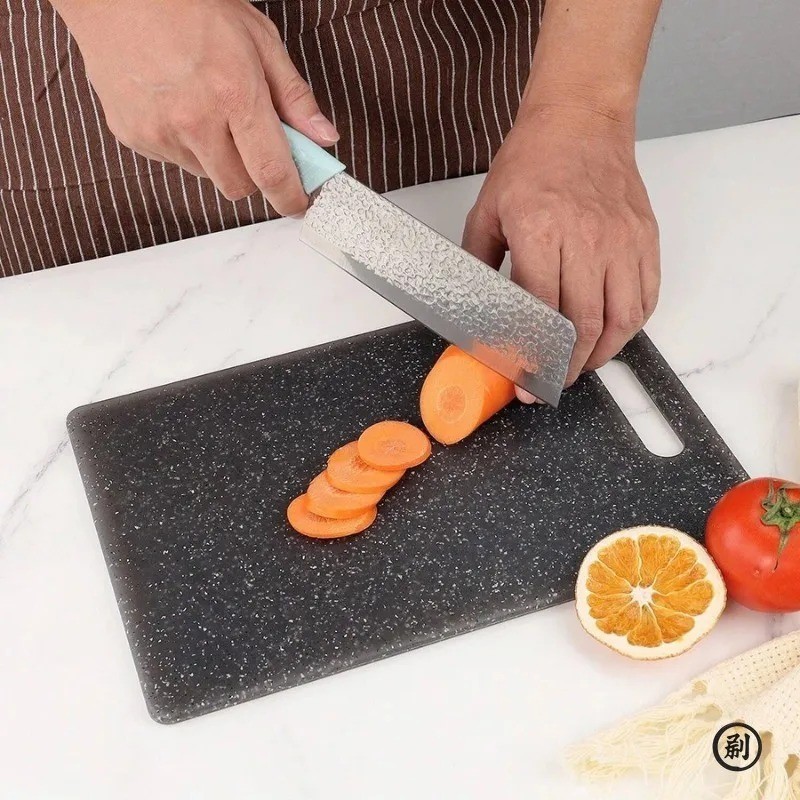 Antibacterial Marble Texture PP Cutting Board Mildew Resistant Kitchen Vegetable gallery