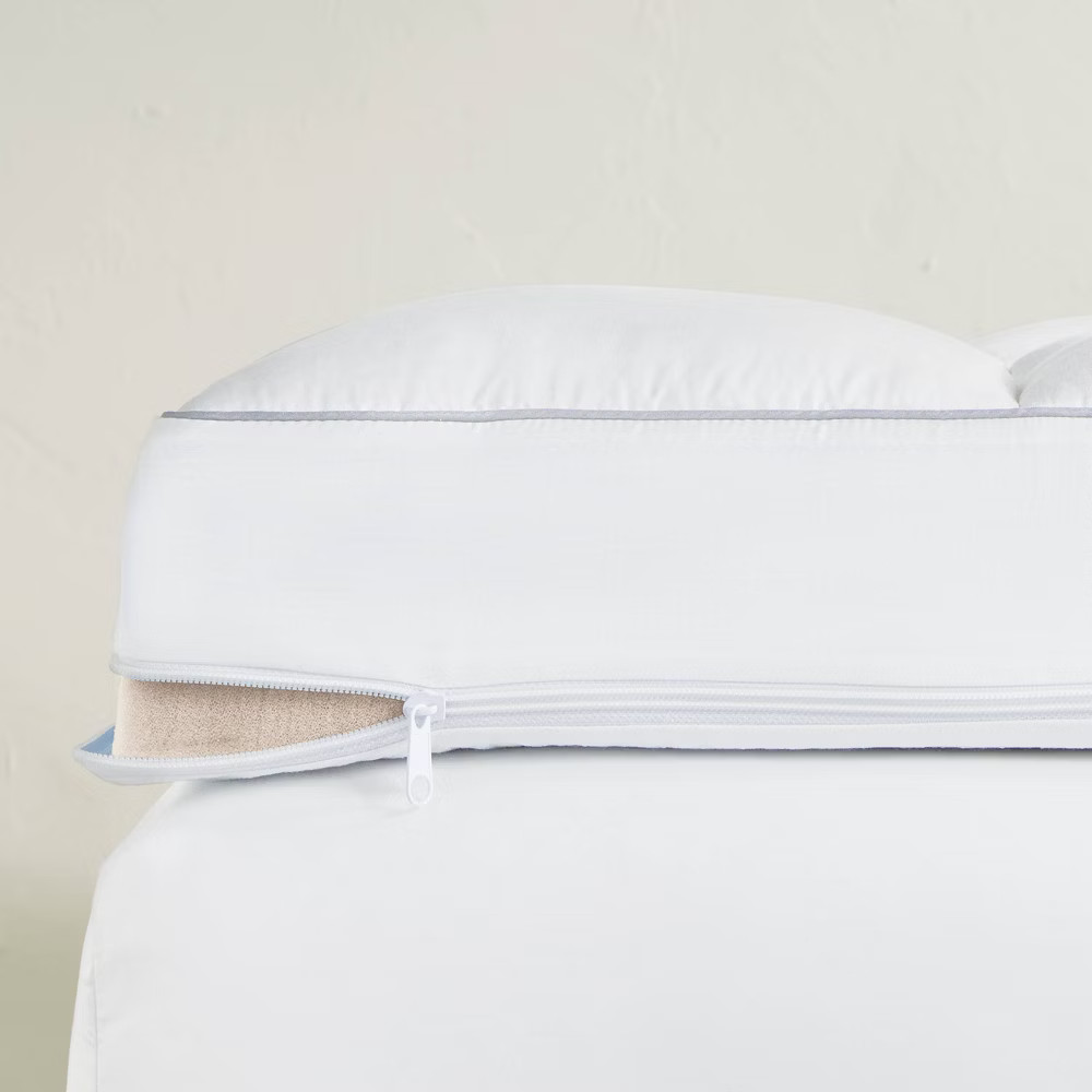 Queen Premium Cooling 4" Dual Layer Memory Foam Mattress Topper - Casaluna gallery