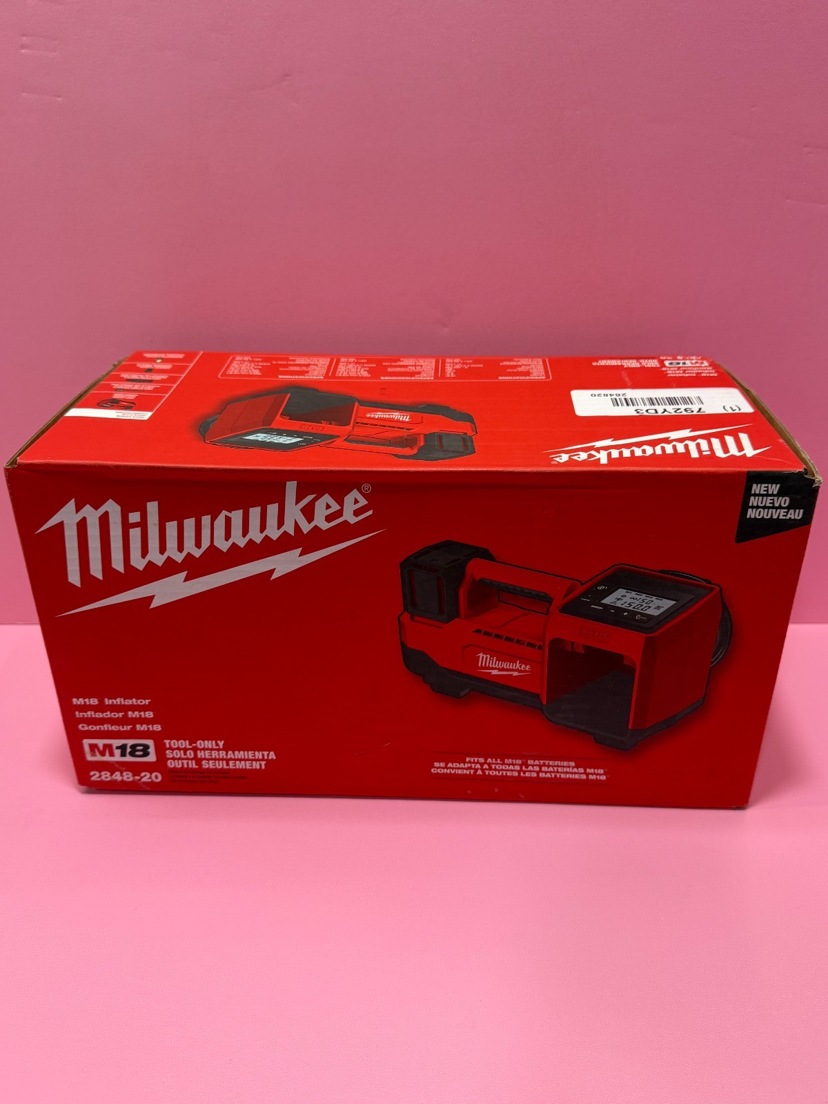 Milwaukee 2848-20 M18 Inflator -Tool Only gallery