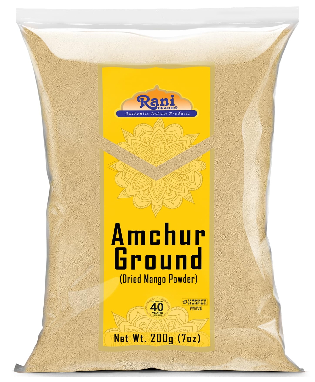Rani Amchur (Mango) Ground Powder Spice 7oz (200g) gallery