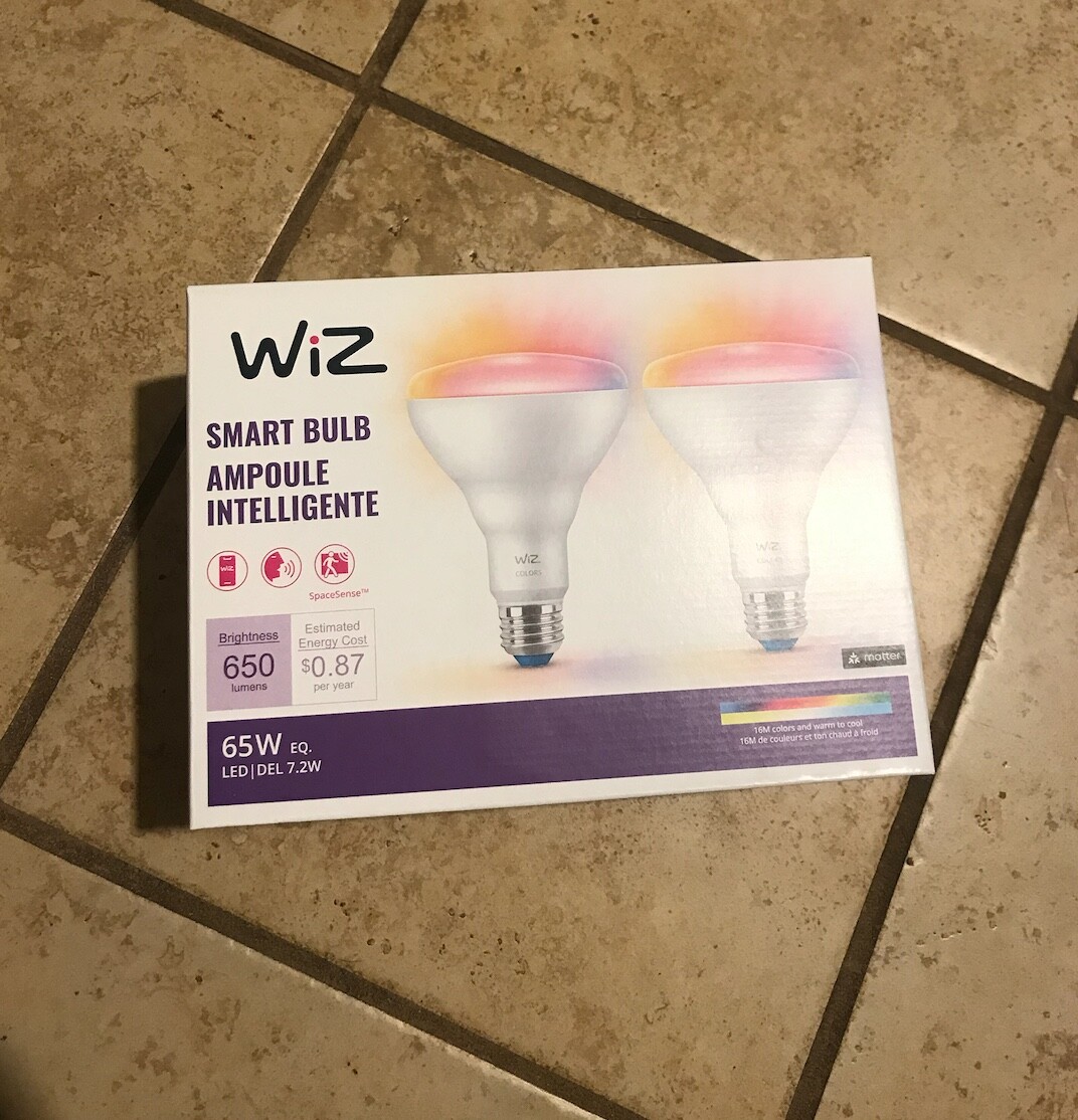 Philips WiZ Smart Light Bulb 65W for Recessed Lights Full Color WIFI LED 2 PACK gallery