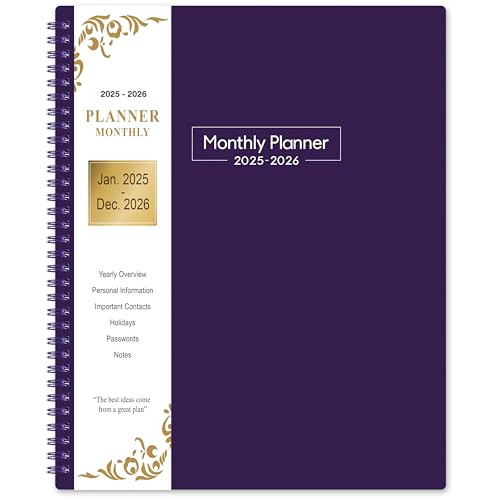 2025-2026 Monthly Planner - Monthly Planner from January 2025 - December 2026, gallery