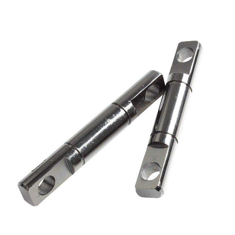 Blackhorse-Racing 2Pcs Rear Adjustable Upper Camber Kit Silver Compatible 2006 gallery