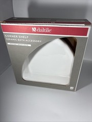 Daltile Corner Shelf Ceramic 8” Bath Accessory