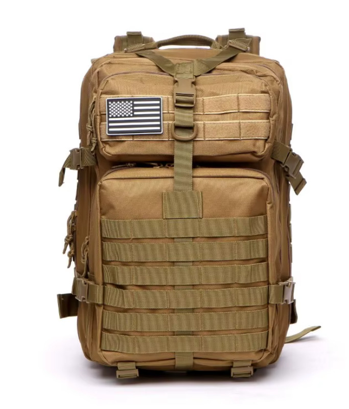 Waterproof Tactical Backpack – Durable 1000D Nylon Rucksack for Camping 25L