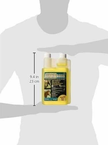 Ultra Boss Pour on Insecticide for Cattle Sheep Goats Horses Merck 32oz gallery