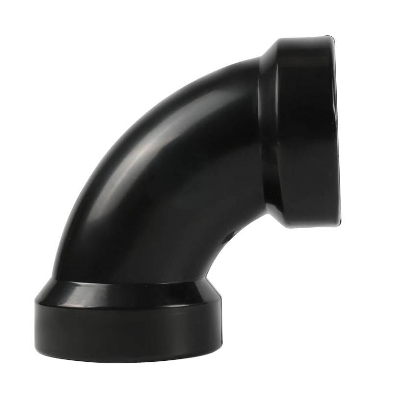 ABS DWV 90° Elbow Fitting Hub x Hub – Available in 1-1/2", 2", 3", 4" | Plumbing gallery