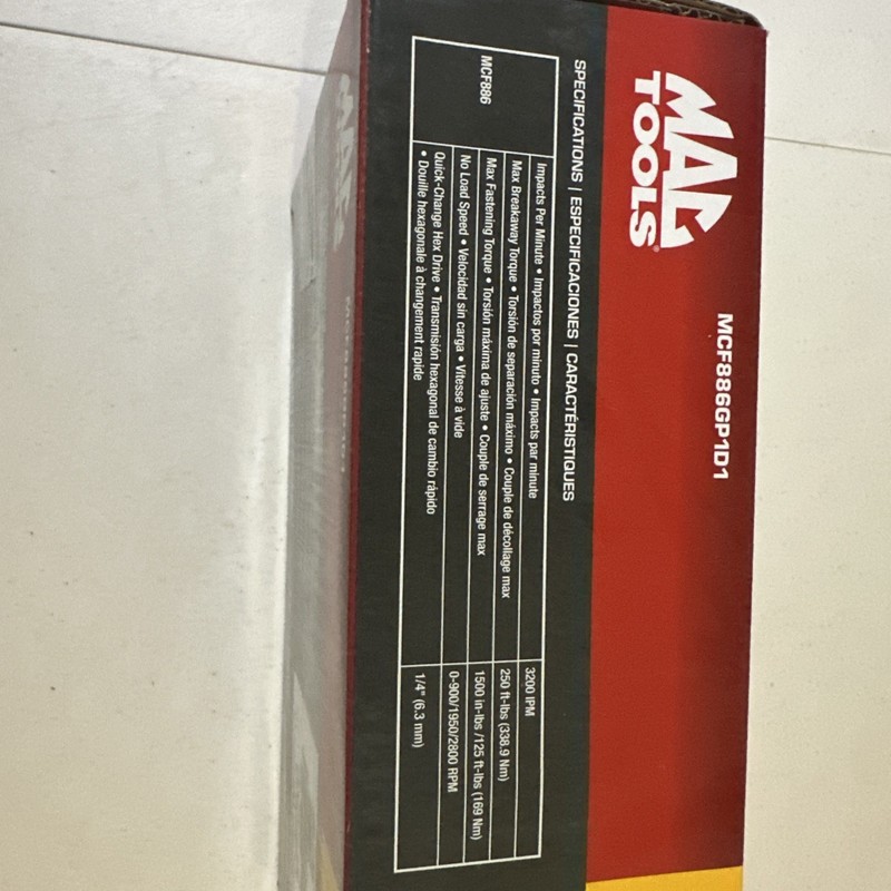 Mac Tools MCF886GP1D1 gallery
