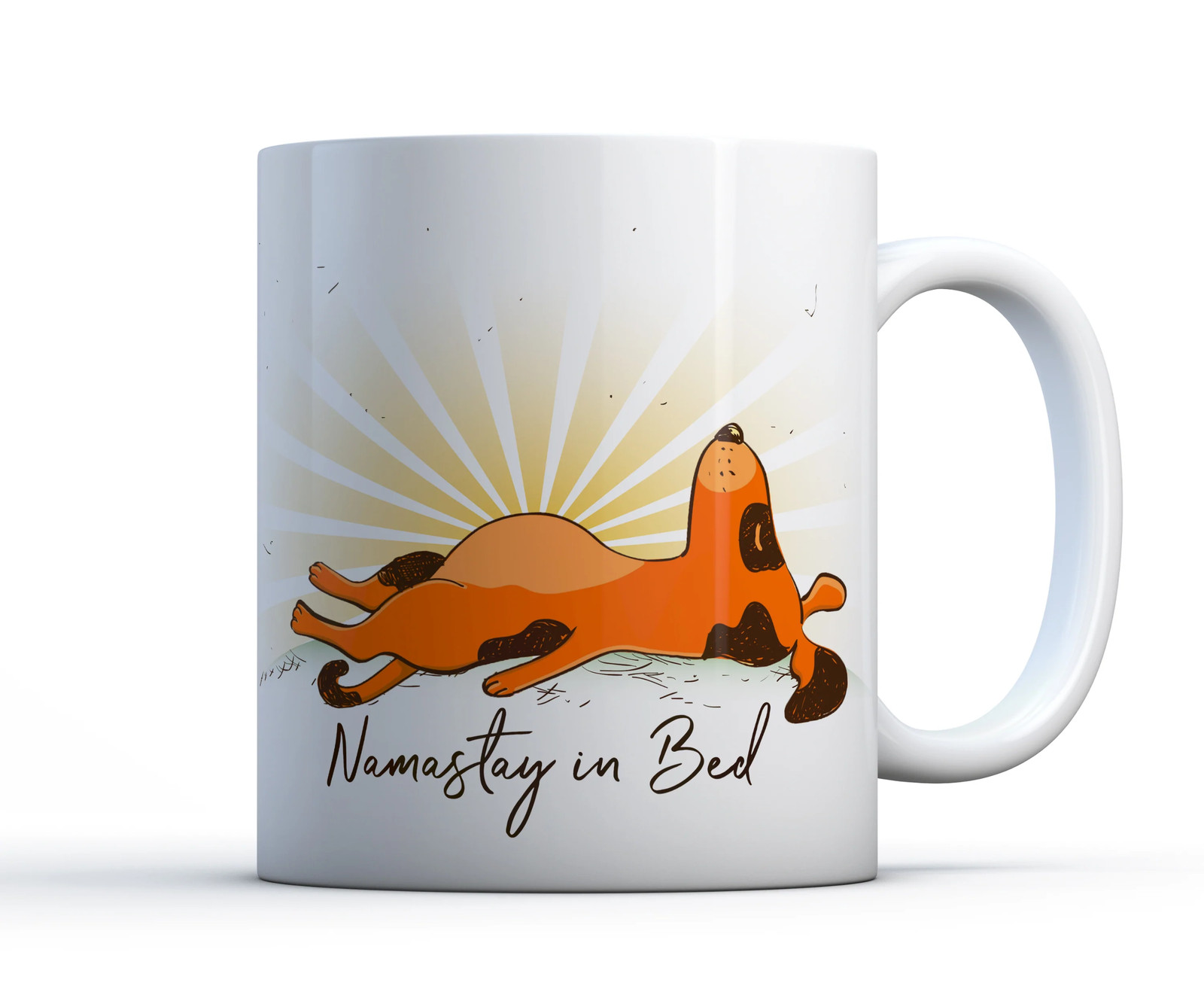Namaste In Bed Custom Coffee Mug (11 oz or 15 oz) gallery